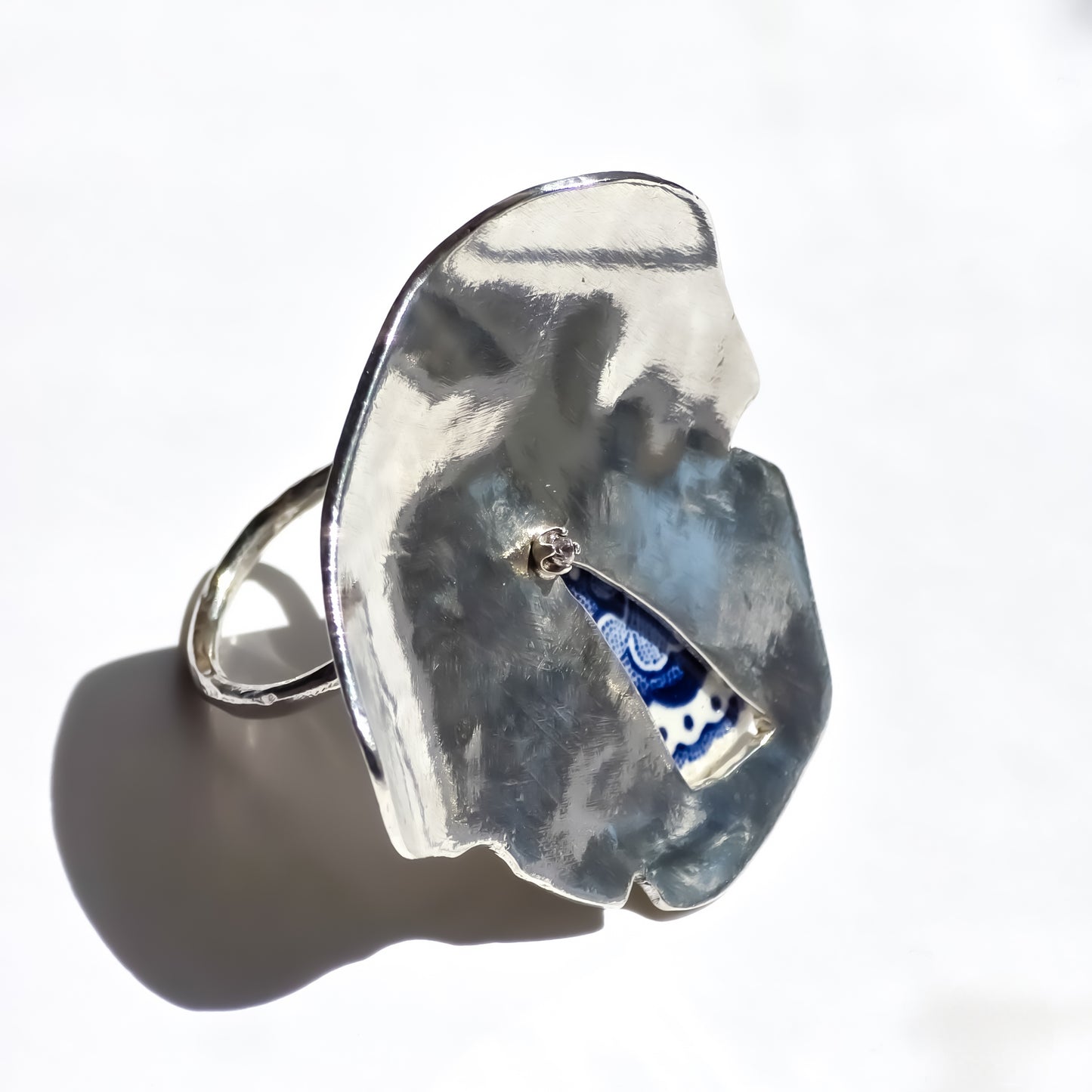 Plate Ring; Sterling