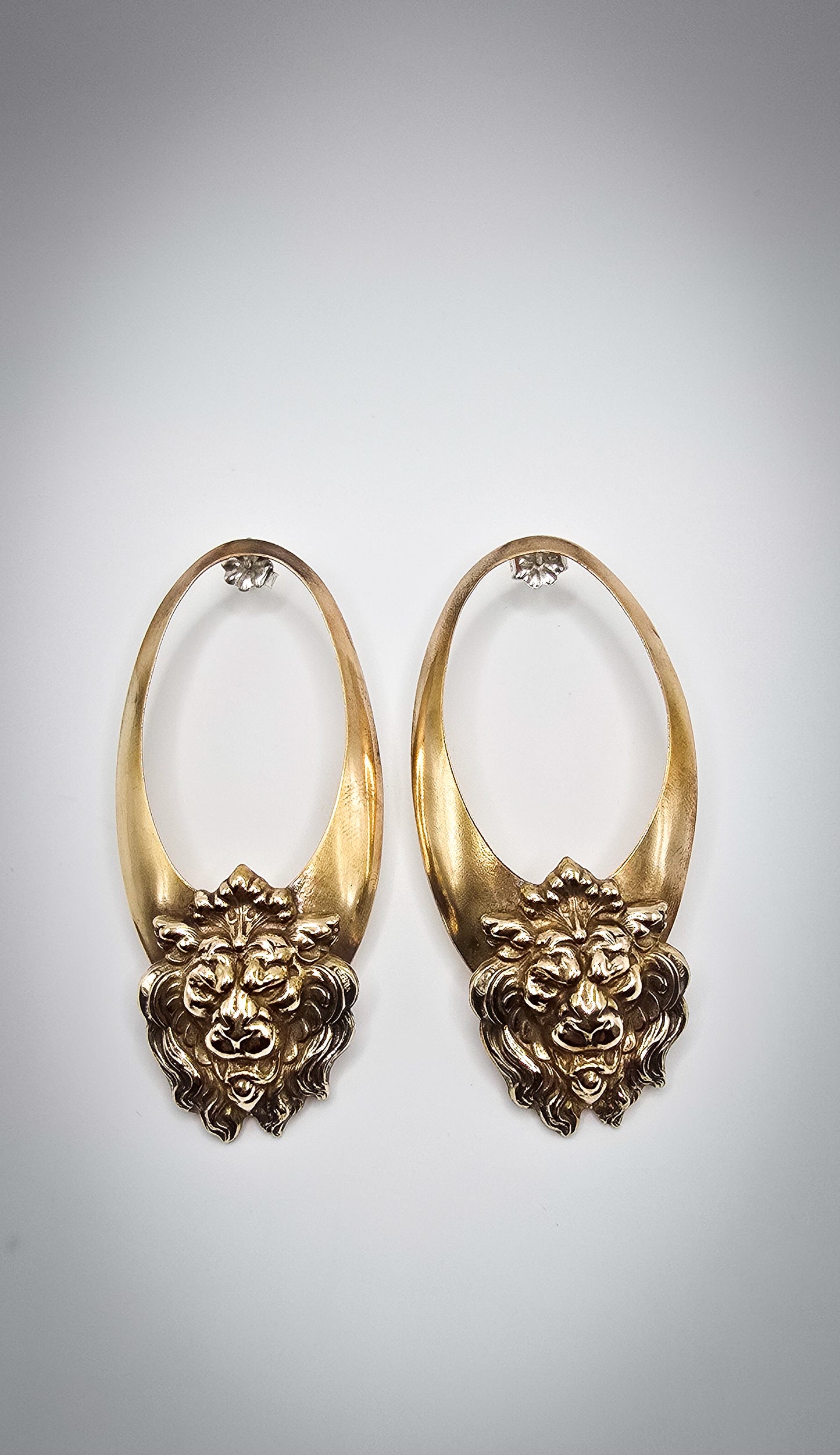 Lion Earrings
