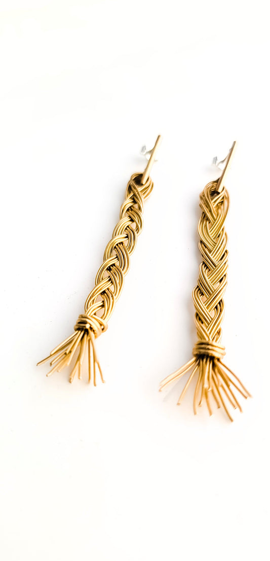 Braided Earrings