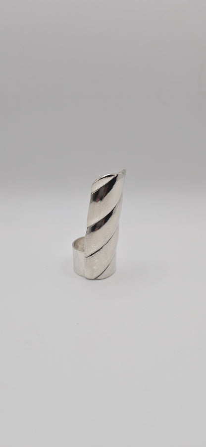 Pipe Ring, Silver