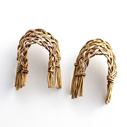 Arch Braided Earrings