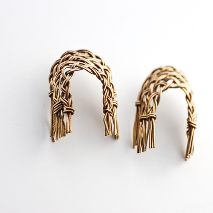 Arch Braided Earrings
