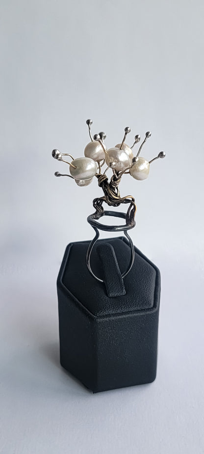 Tree Hugging Shadow Ring