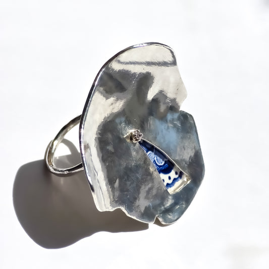 Plate Ring; Sterling