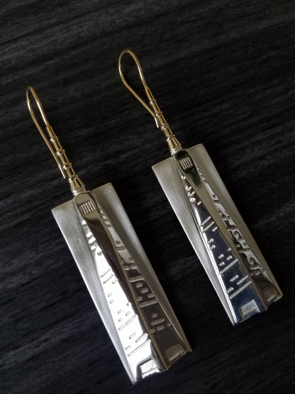 NYC Freedom Tower Earrings, 69.85mm