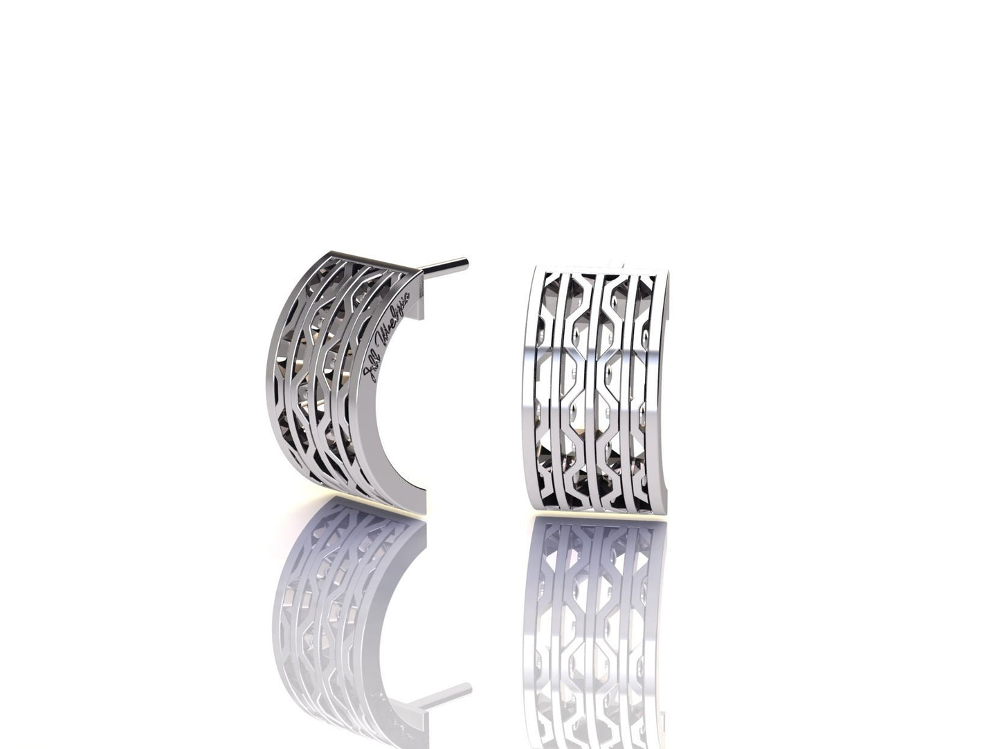 New York City Subway Grate Earrings